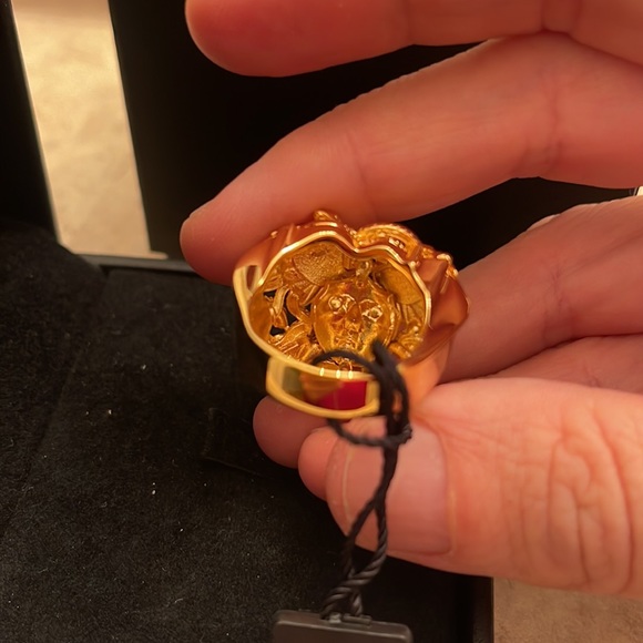 Hot sale 🔥 LA MEDUSA RING - Versace Brand New Ring - Picture 5 of 13
